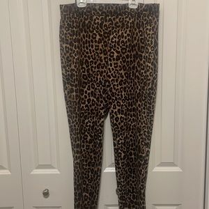 MICHAEL Michael Kors Leopard Print Pants
